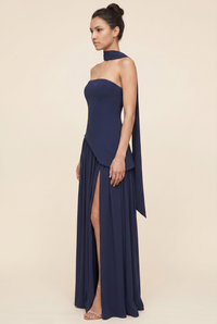 RILEY MAXI DRESS Dark Blue side