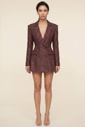 Plum Brown Sparkle
