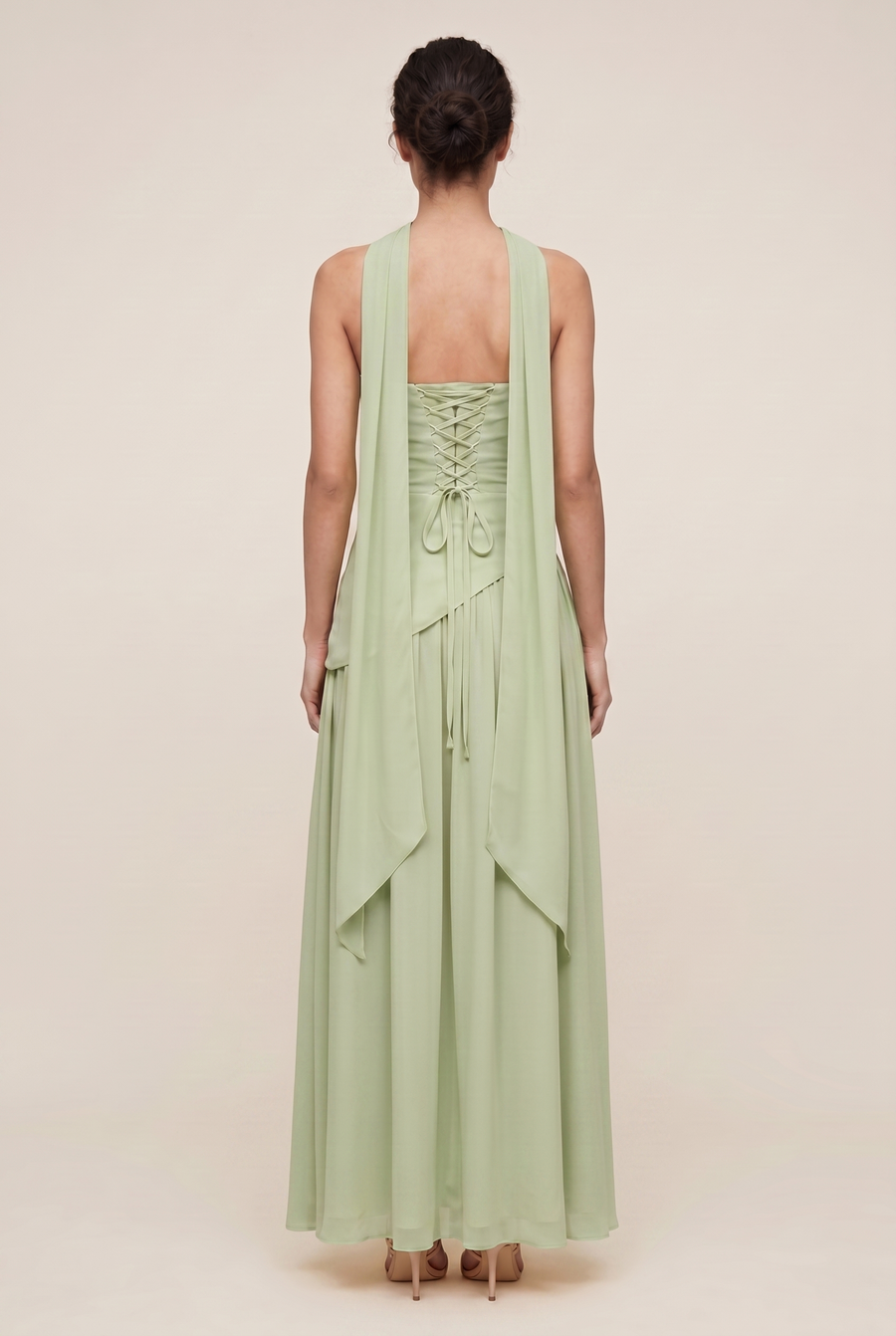Nylah Light Green back