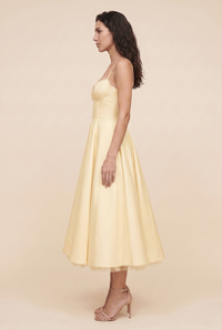 Amelie Butter Yellow side