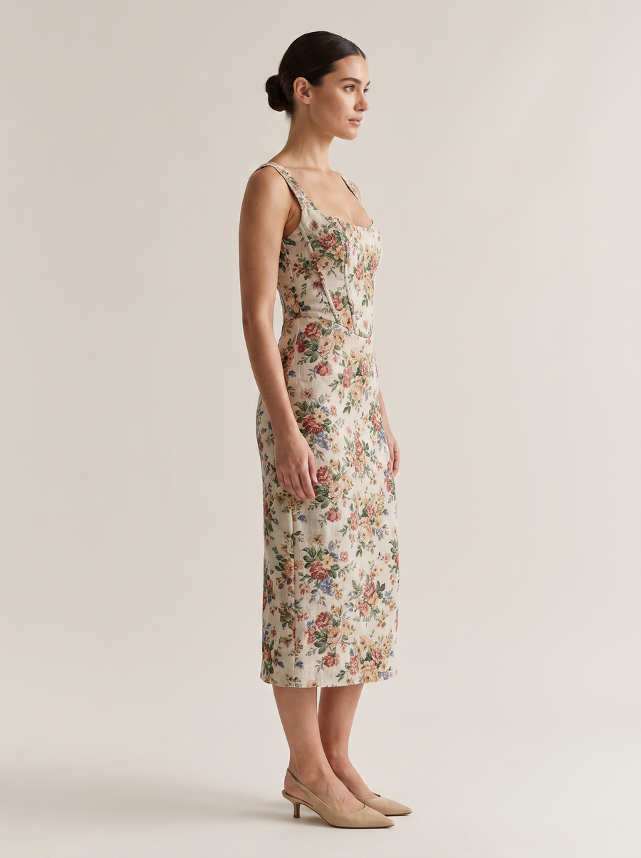 FLORAL v2 Golden Floral side