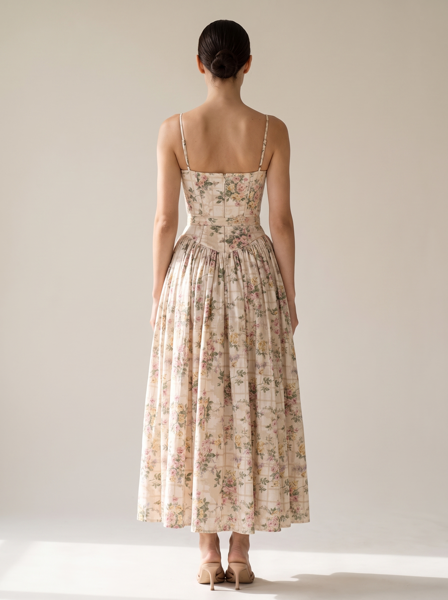 FLORAL v2 Golden Floral back
