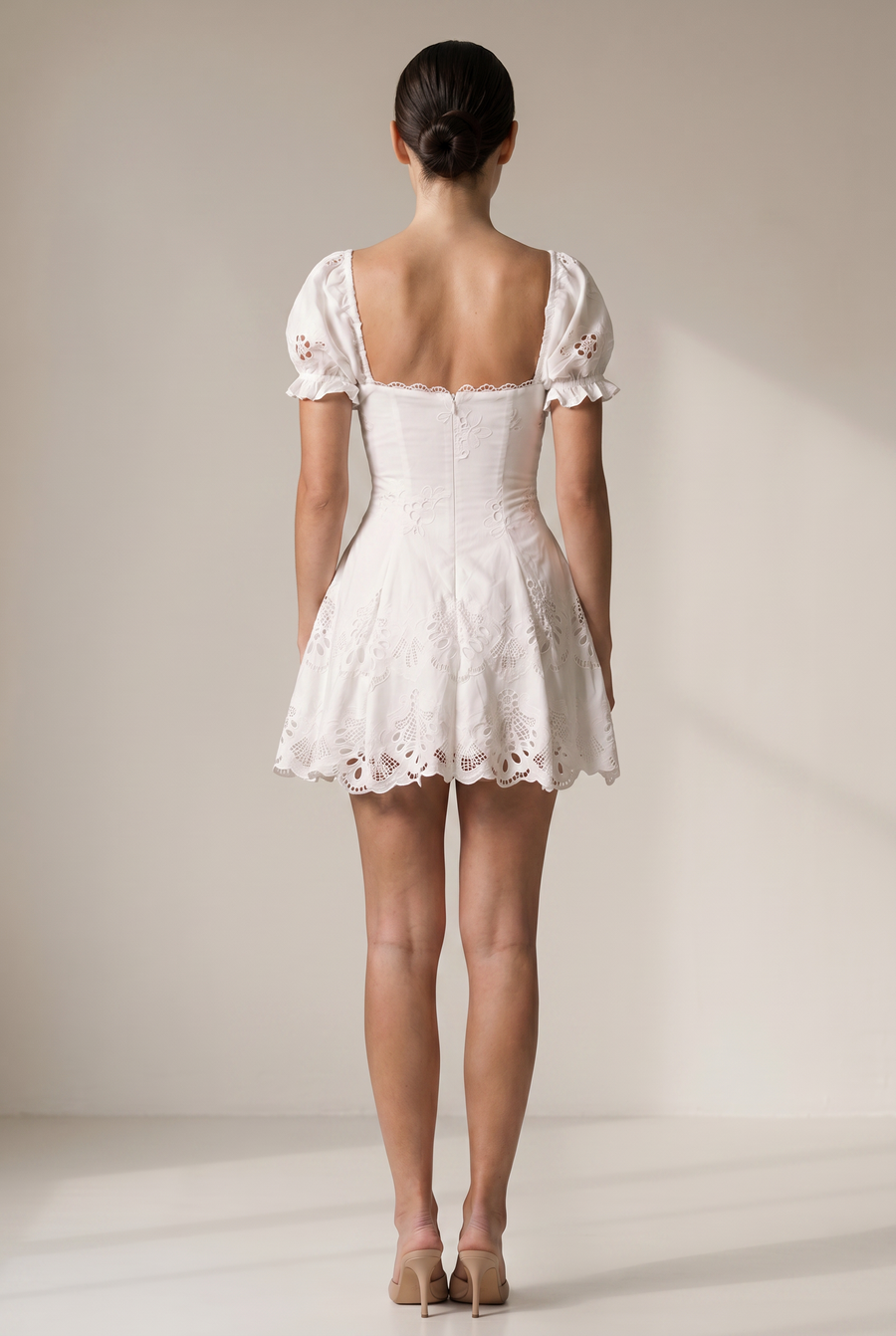 SARA MINI A3F White back