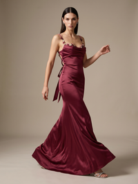 Wine Red pose1