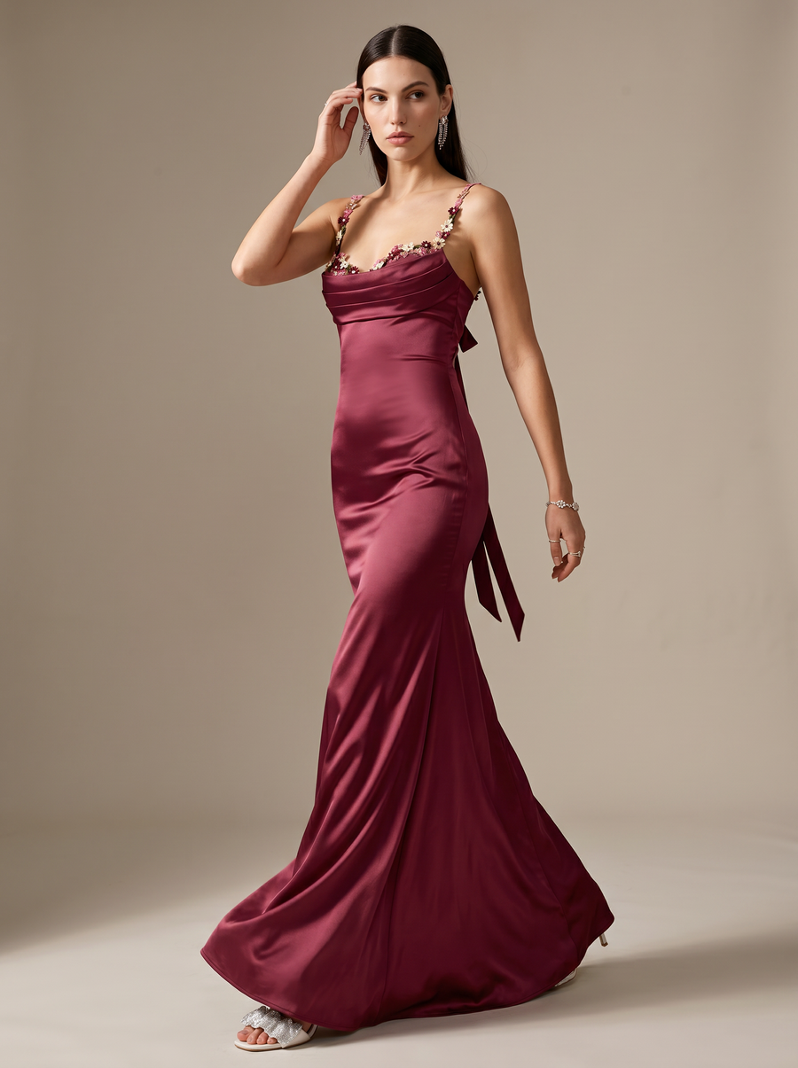Wine Red pose2