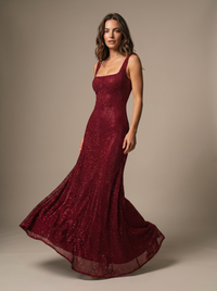 Wine Red pose1