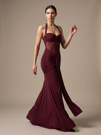 Wine Red pose2