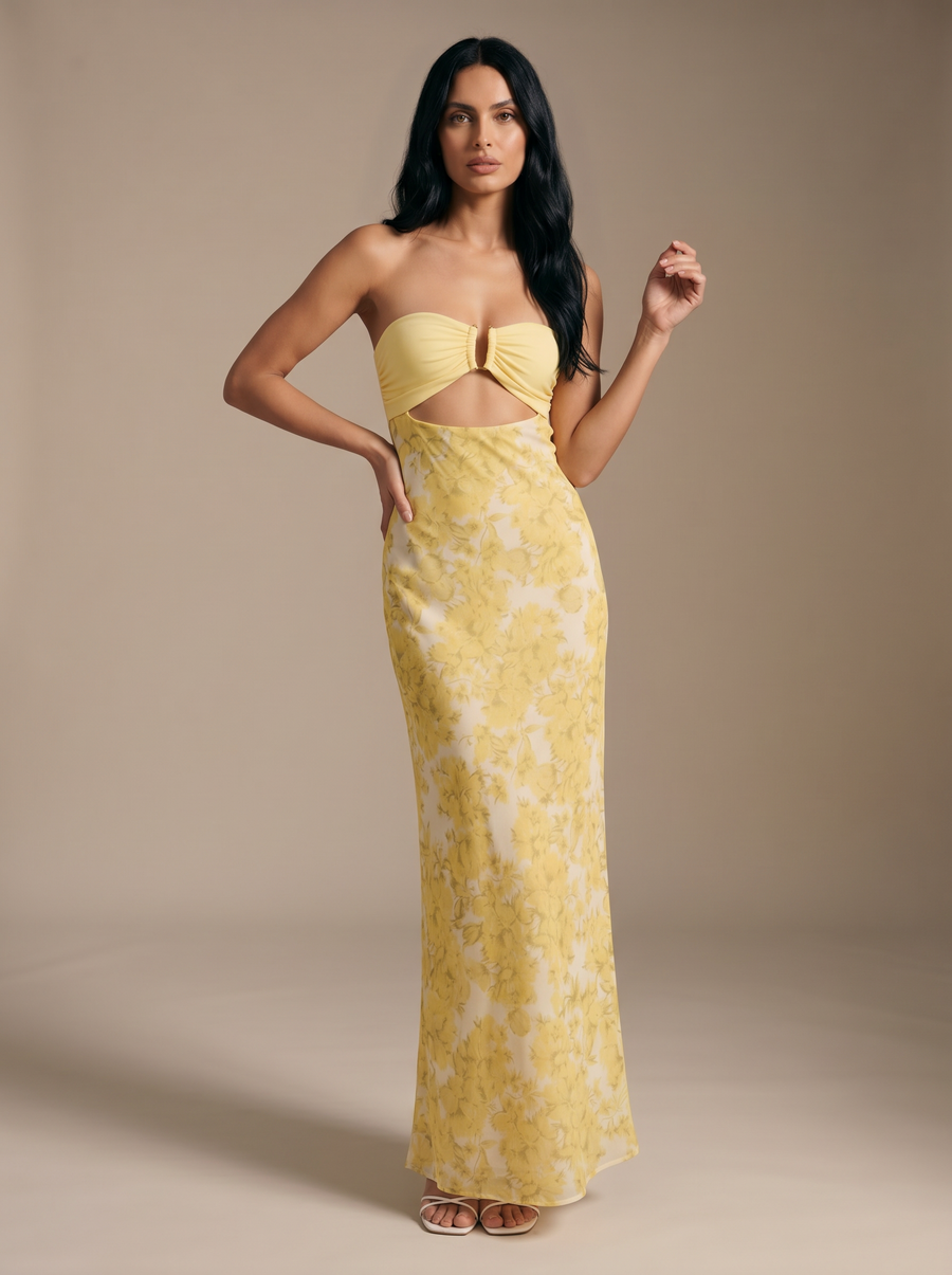 Aria Yellow pose1