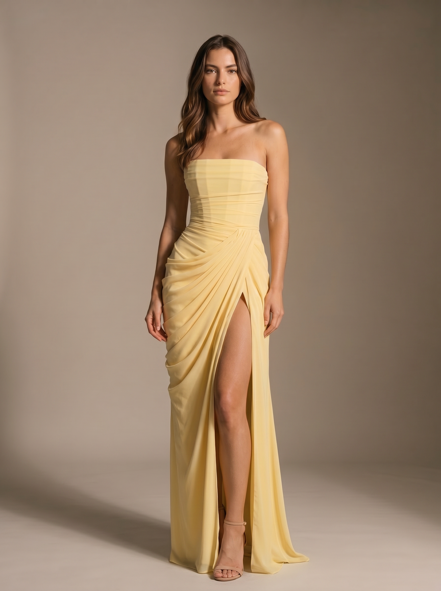 Sloane Yellow pose1