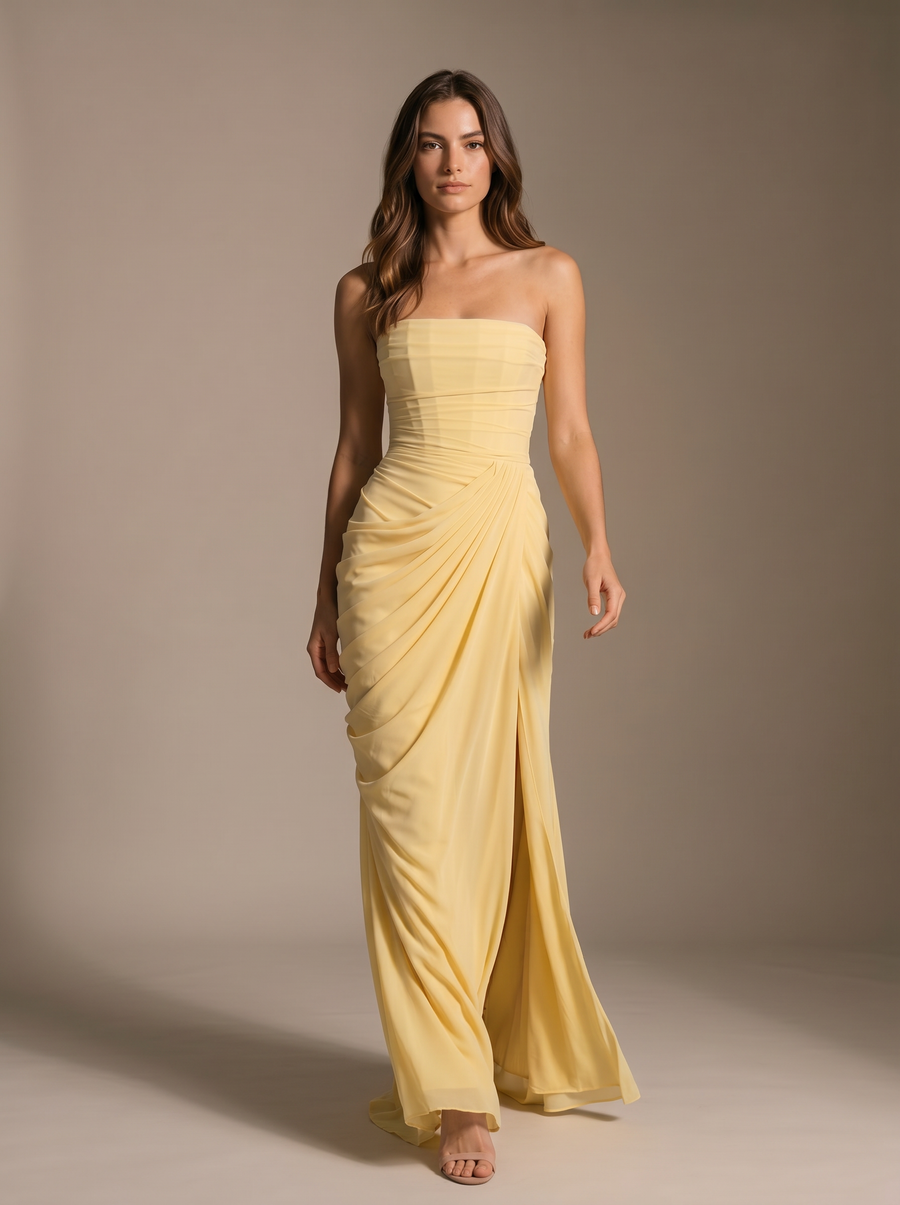 Sloane Yellow pose2