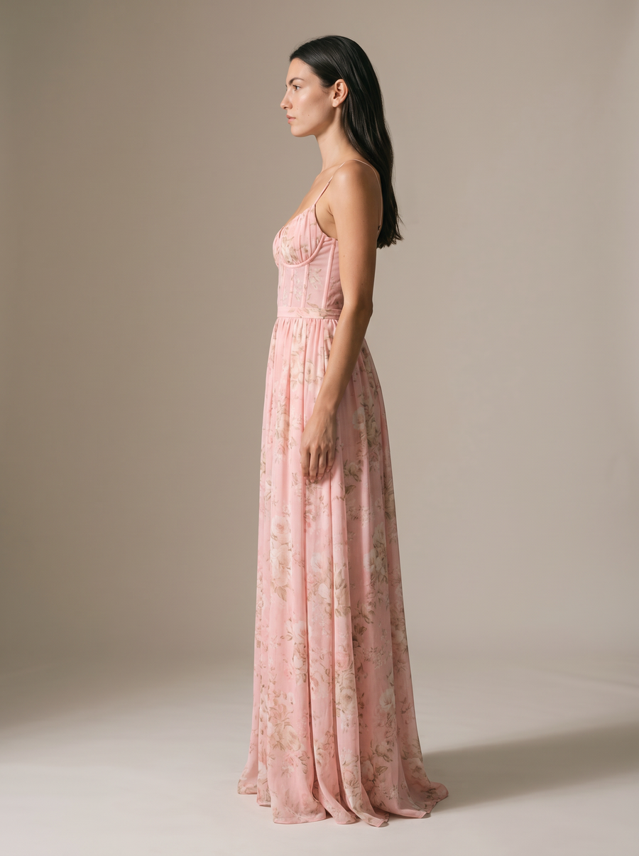 Amira Blush Garden side
