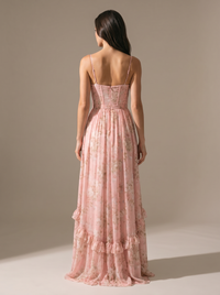 Amira Blush Garden back