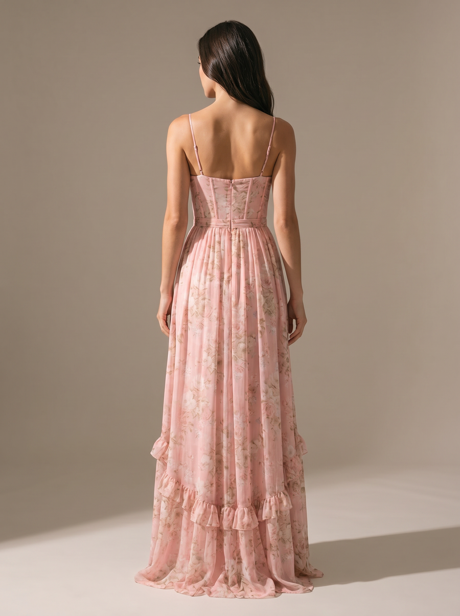 Amira Blush Garden back