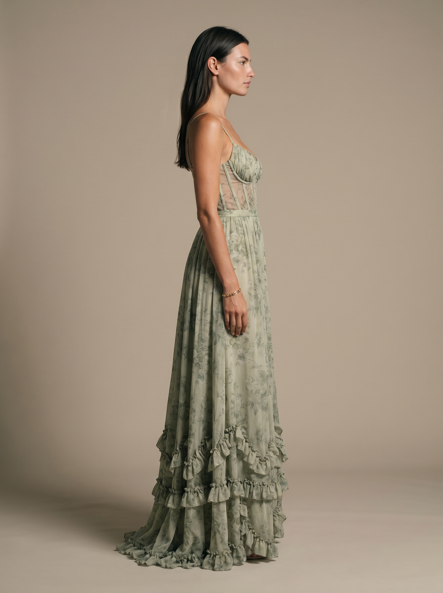 Amira Sage Blossom side