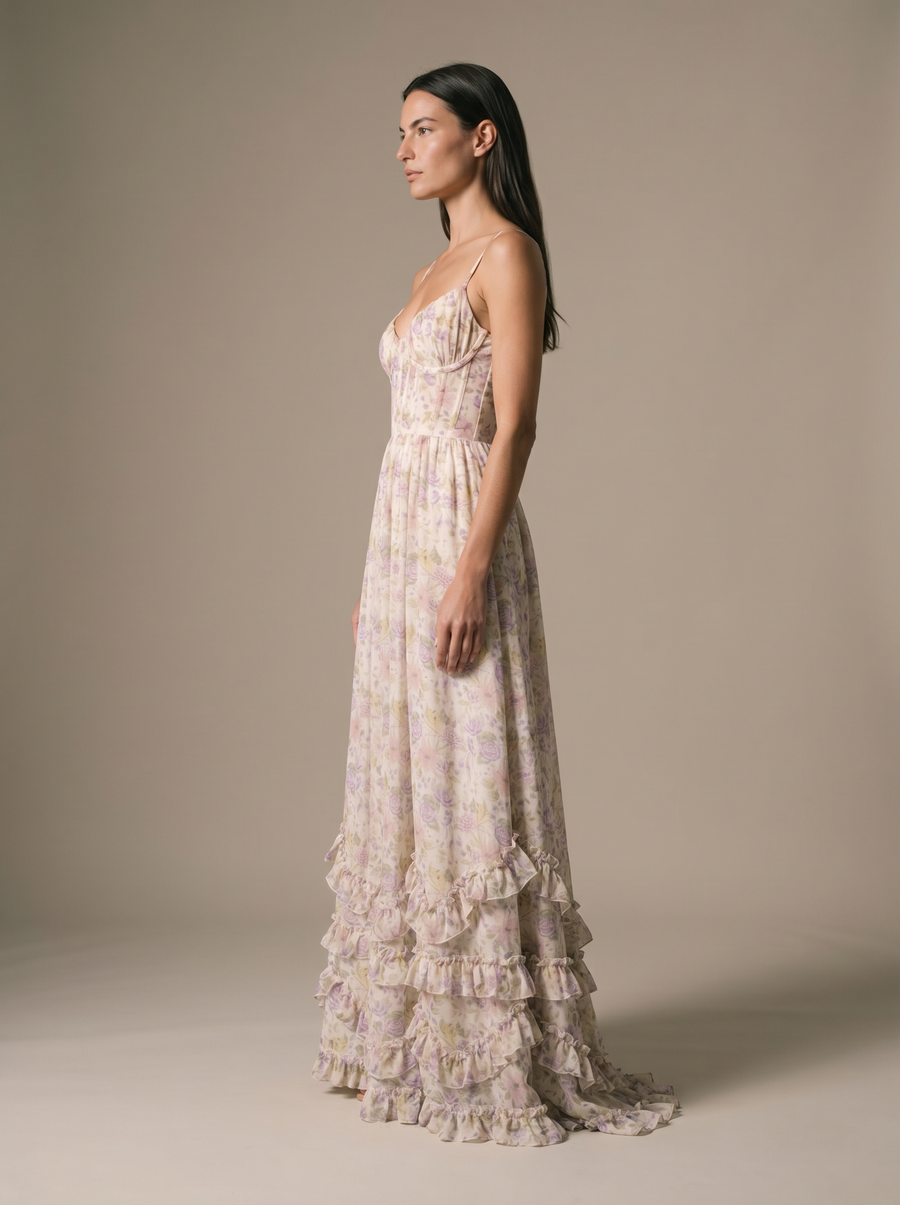 Amira Champagne Blush side