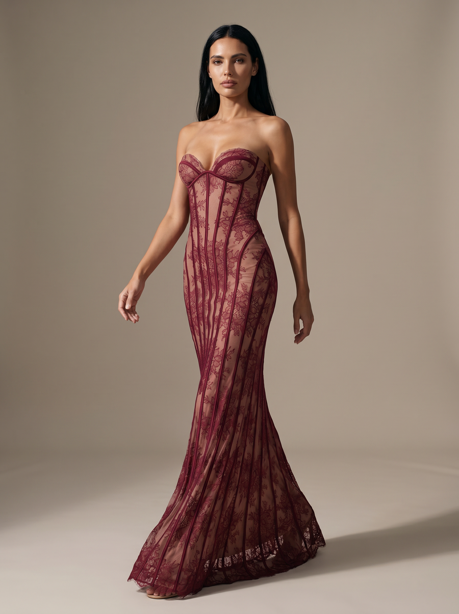 Savannah Burgundy pose2