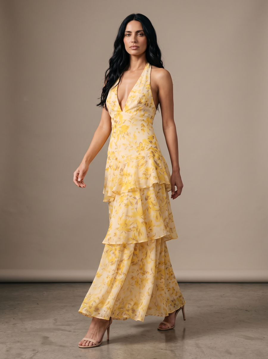 Elina Yellow studio pose2