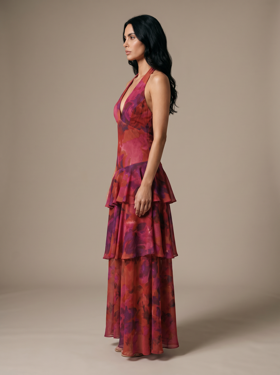 Elina Dark Rose studio side