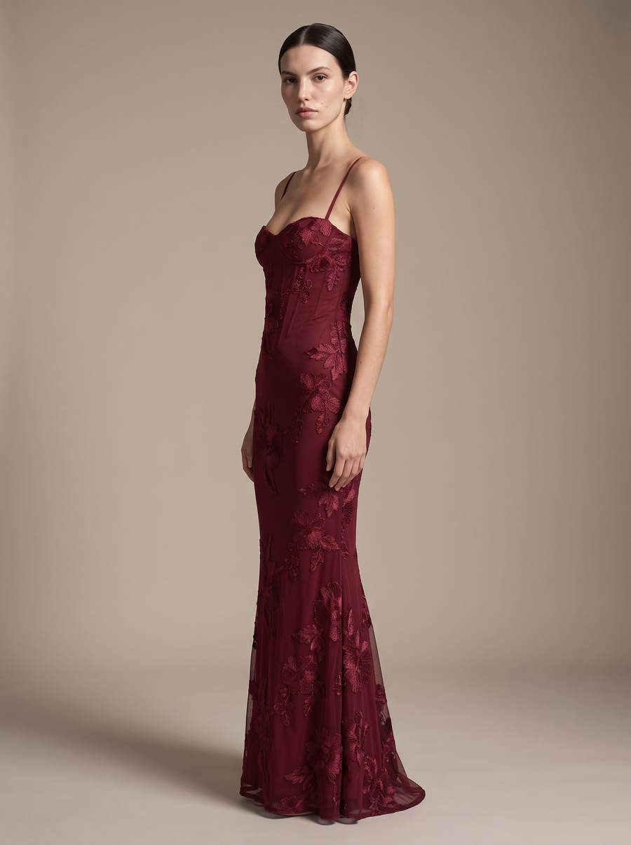 Lydia Burgundy studio side
