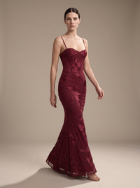 Lydia Burgundy studio pose2
