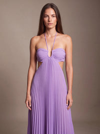 SIENNA MAXI DRESS Lavender Aura studio zoom