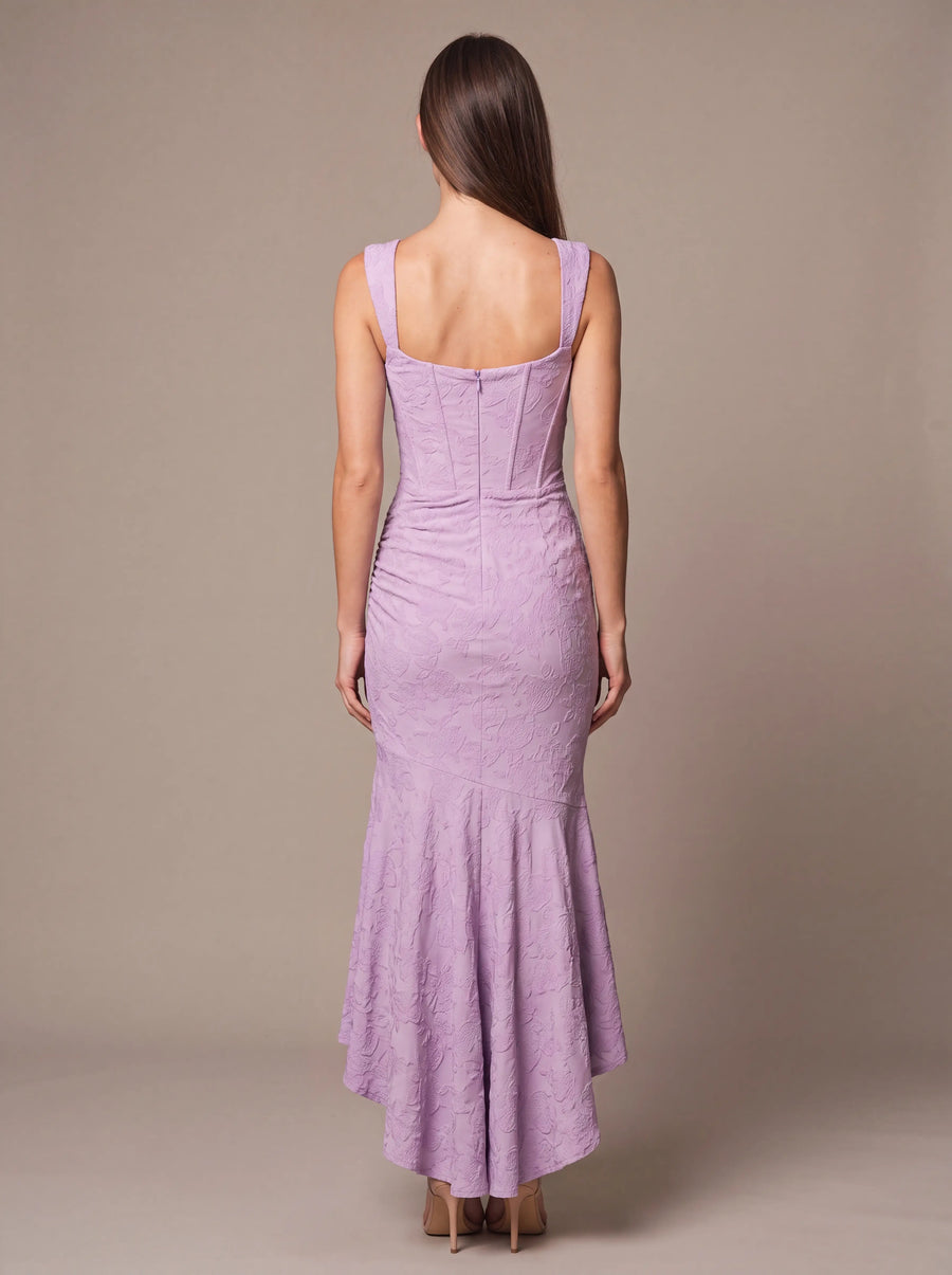 CAROL MAXI DRESS Purple studio back
