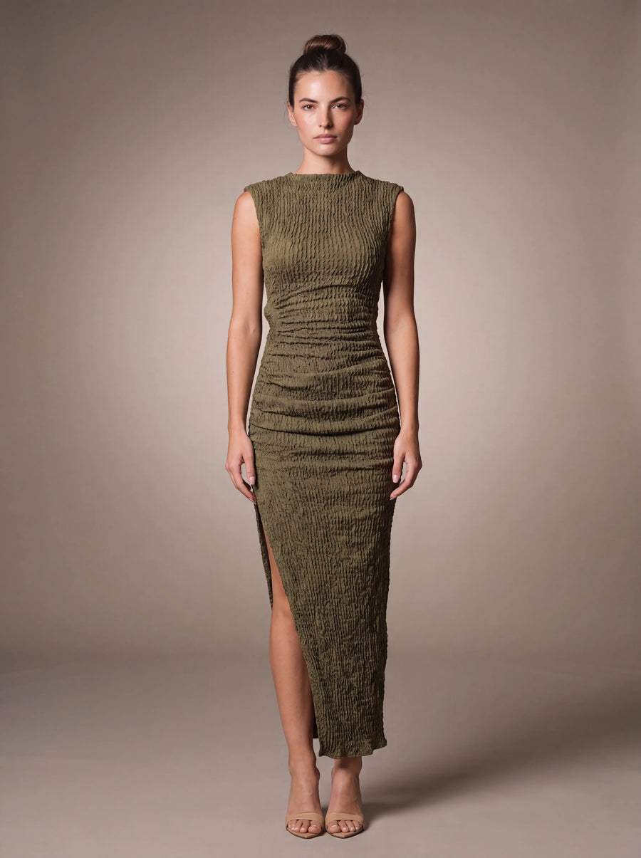 Cara Khaki Studio Front
