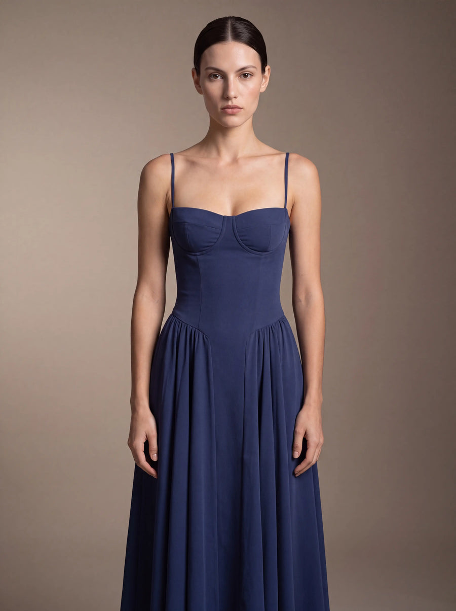 Bea Midnight Blue Studio Zoom