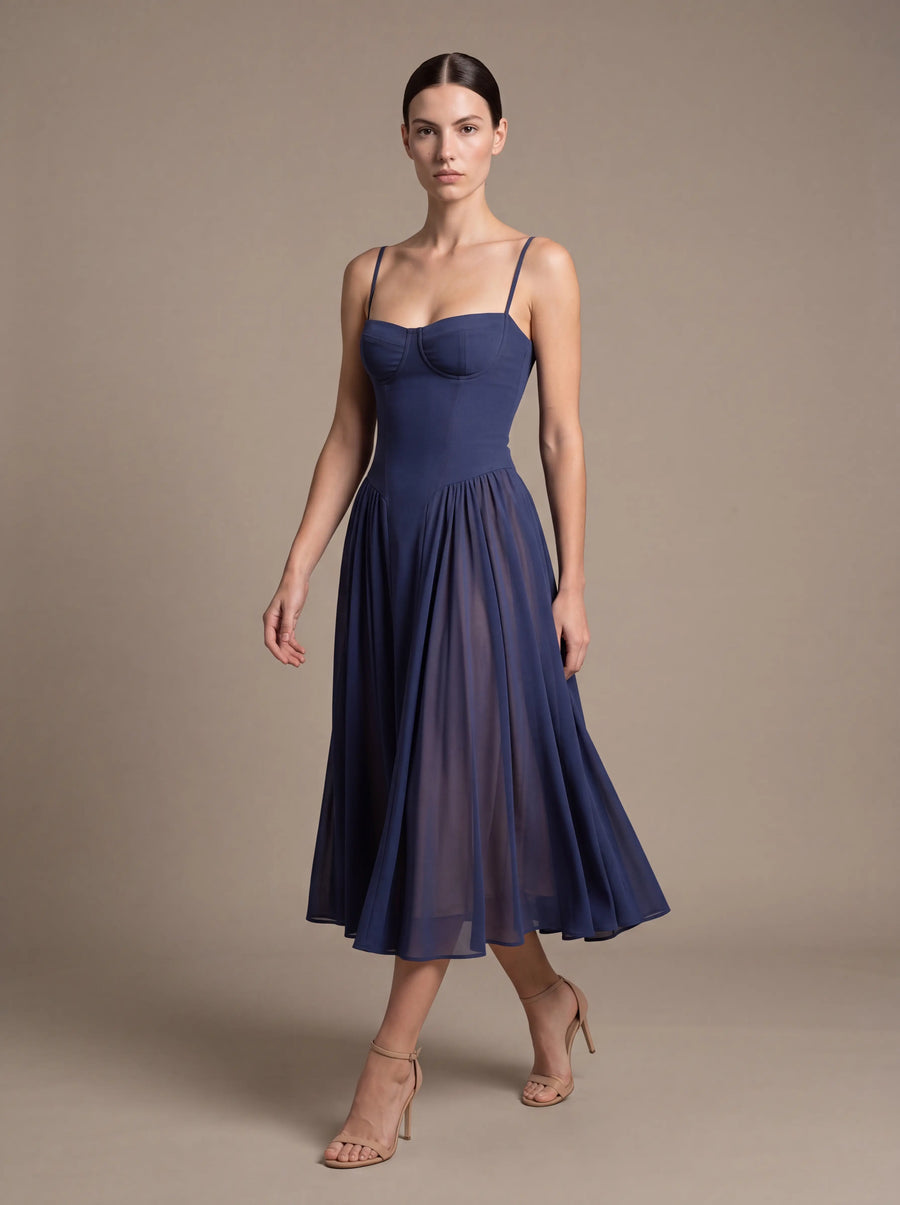 Bea Midnight Blue Studio Walk