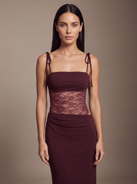 Alexia Burgundy Studio Zoom