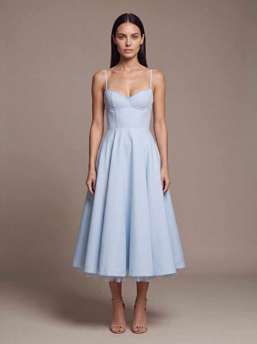 Amelie Baby Blue Studio Front