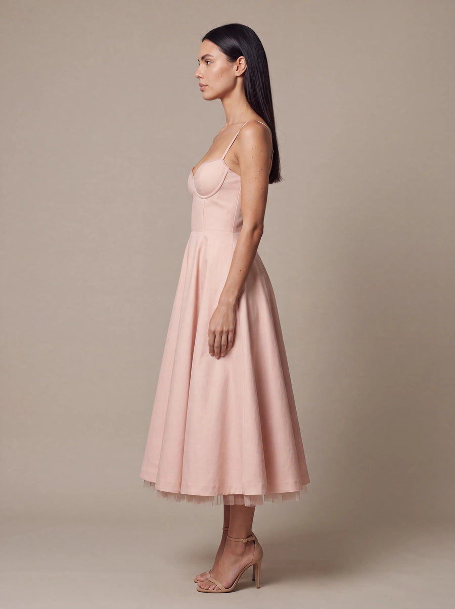 Amelie Blush Pink Studio Side