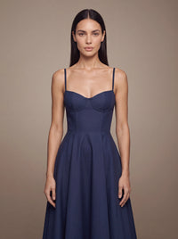 Amelie Dark Blue Studio Zoom
