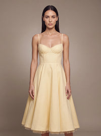 Amelie Butter Yellow Studio Zoom