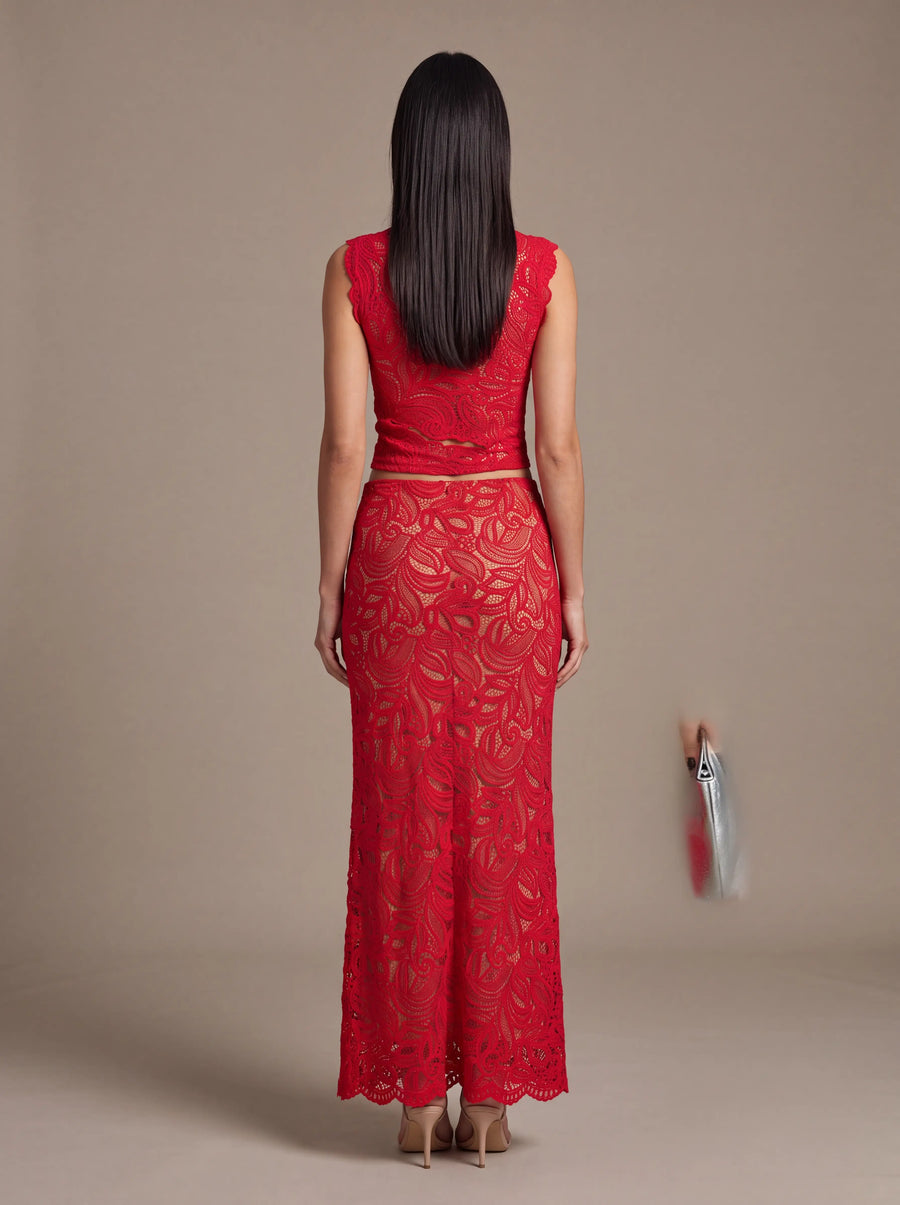 Lina Red Studio Back