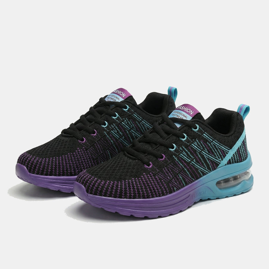Kaia – Orthopedic Shoes in Black & Purple