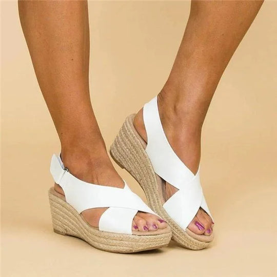 Marilysa | Orthopedic Sandals White