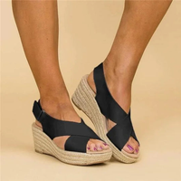 Marilysa | Orthopedic Sandals Black