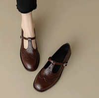 Olyssiah | Orthopedic Mary Jane Shoes Beige