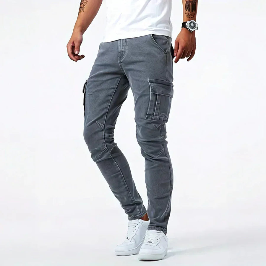 Gareth - Modern Cargo Slim Jeans