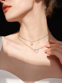 ⭐️PEACH NECKLACE SET