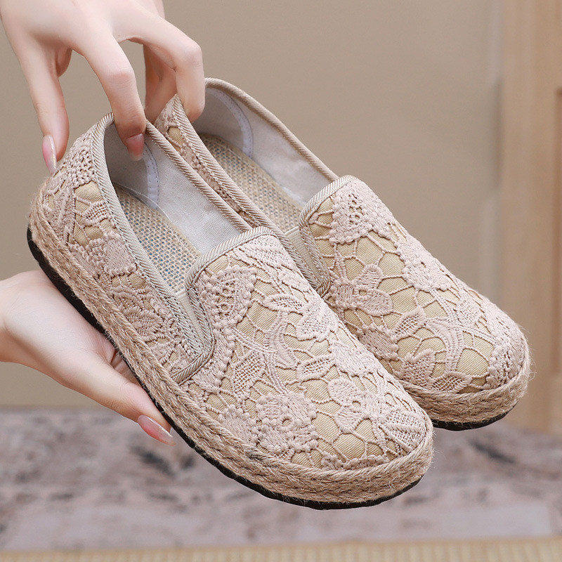 Ayla | Breathable Moccasins Beige
