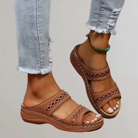 Wendy | Orthopedic Sandals Dark Brown