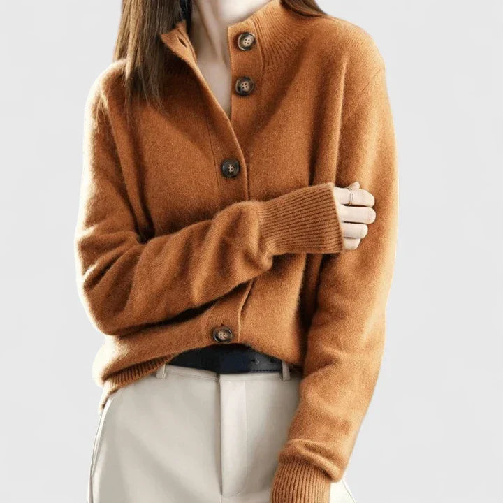 Camaryllis | Elegant Cardigan Orange