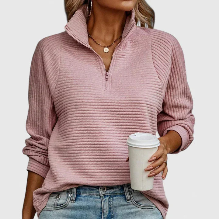 Korynne | Sophisticated Sweater Pink