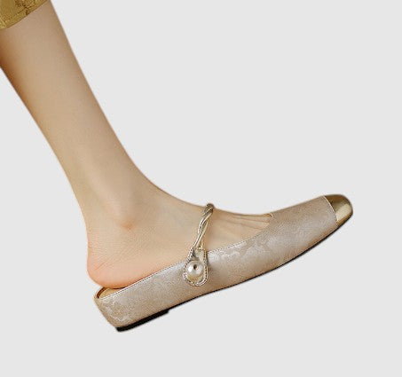 Cilia | Orthopedic Sandals Beige (Low)