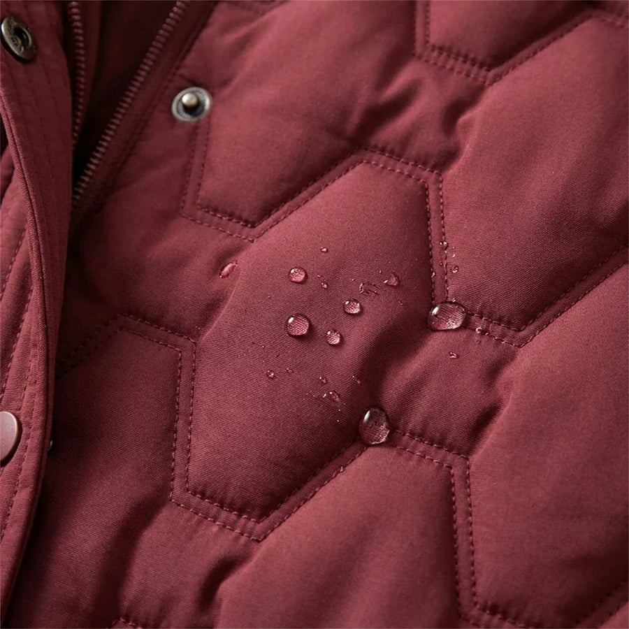 Josephina – Longline Hooded Down Coat