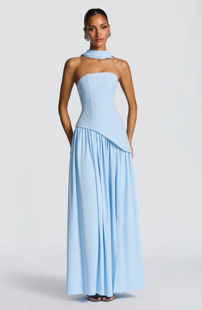 Jaya Maxi Dress Blue