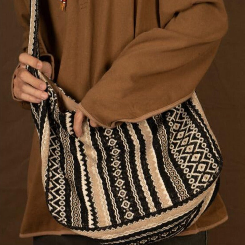 Mariana Woven Ethnic Shoulder Bag