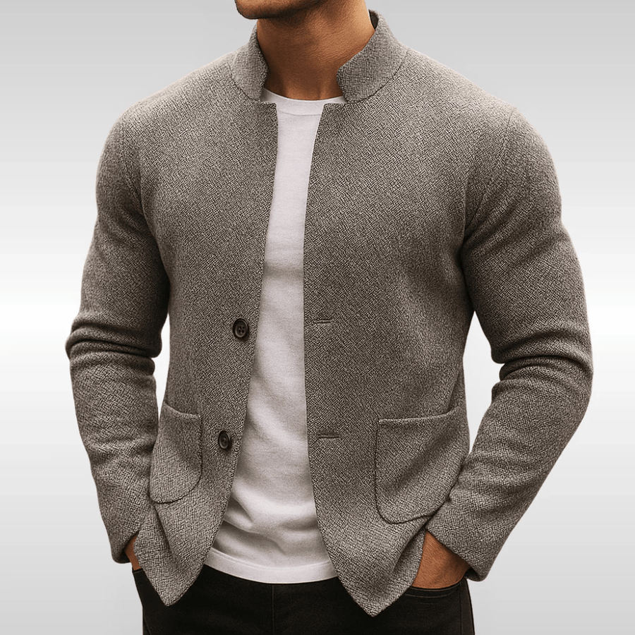 Zane - Textured Knit Vest